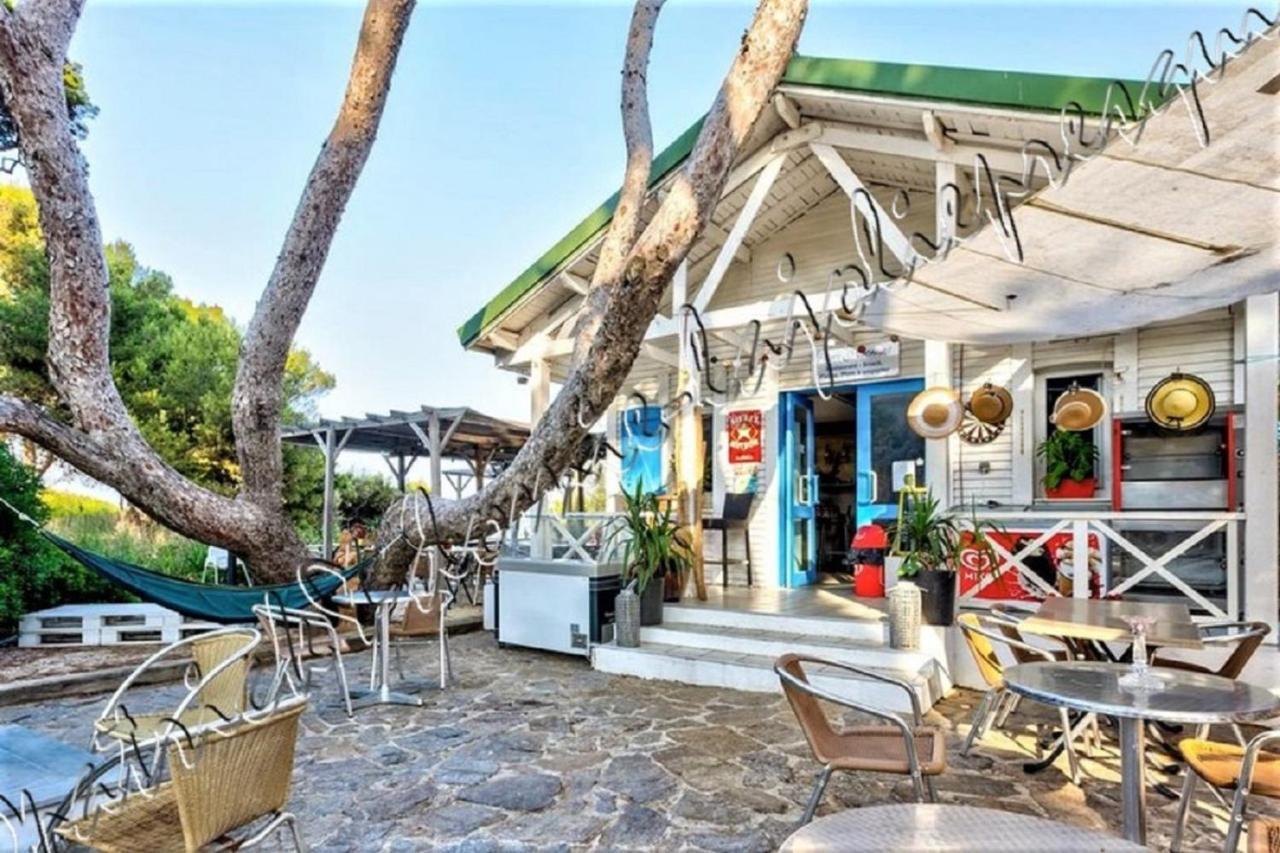 Magnifique Parc De La Presqu'Ile Avec Piscine Et Plage Face A Porquerolles ! 耶尔 外观 照片
