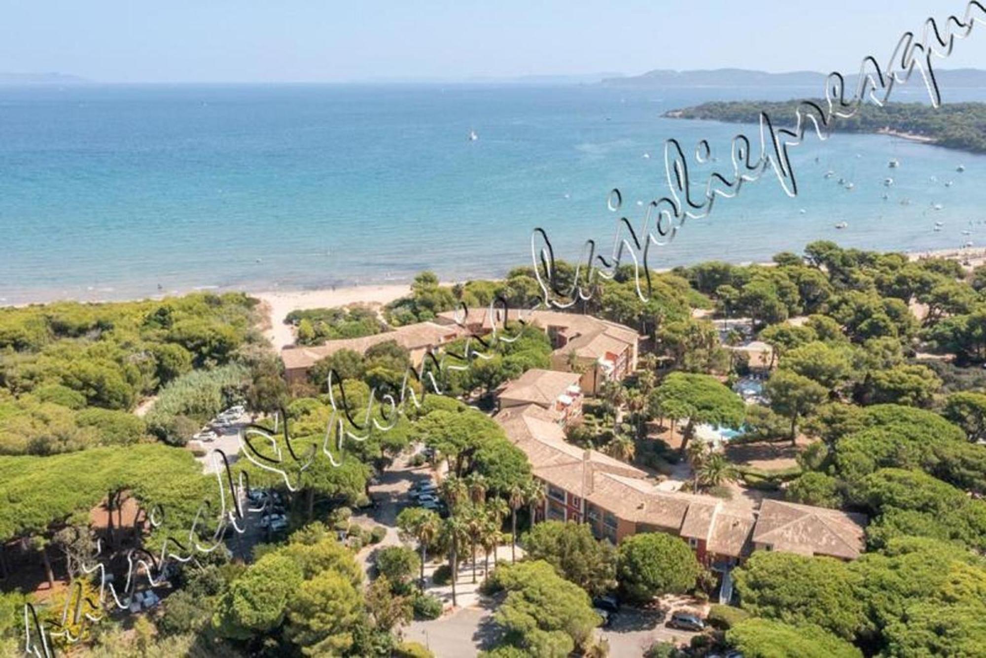 Magnifique Parc De La Presqu'Ile Avec Piscine Et Plage Face A Porquerolles ! 耶尔 外观 照片