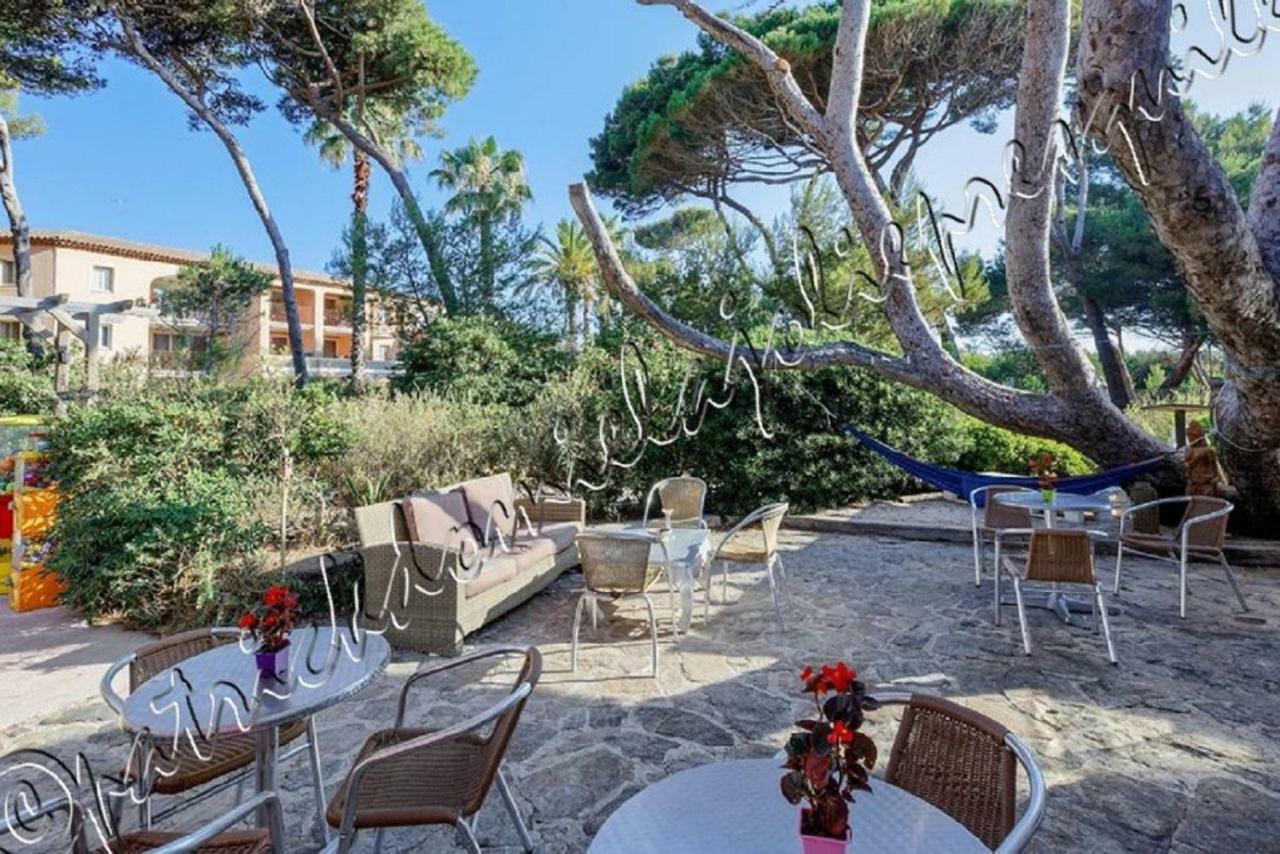 Magnifique Parc De La Presqu'Ile Avec Piscine Et Plage Face A Porquerolles ! 耶尔 外观 照片